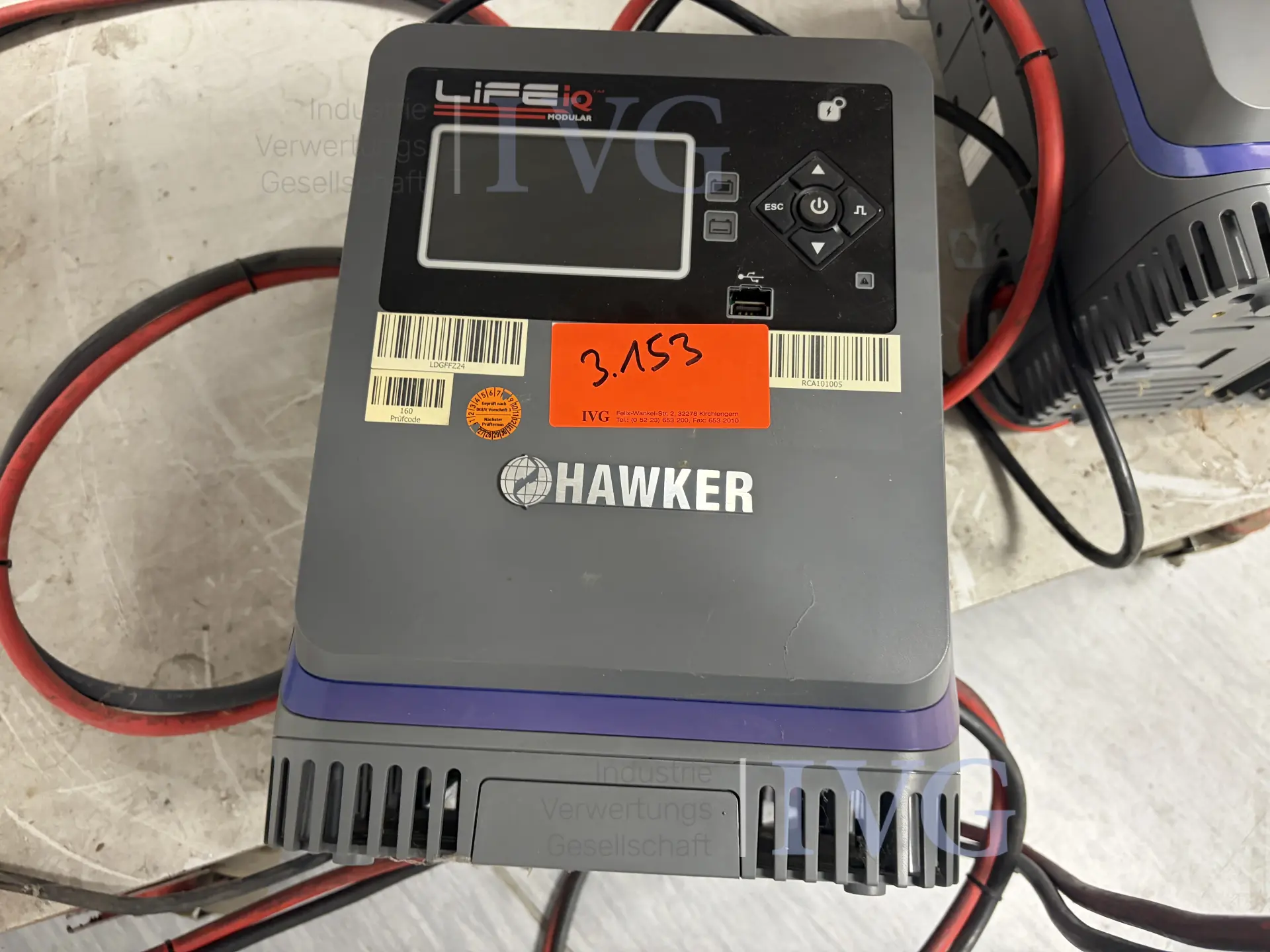 Batterieladegerät HAWKER LifeIQ